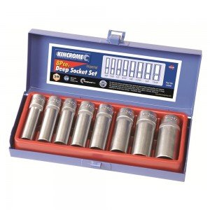 Kincrome Deep Socket Set 8 Piece AF 3/8