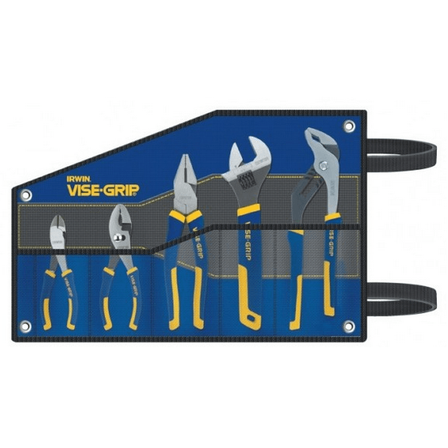 Irwin 5 Piece Pliers Set with Kit Bag 2078708