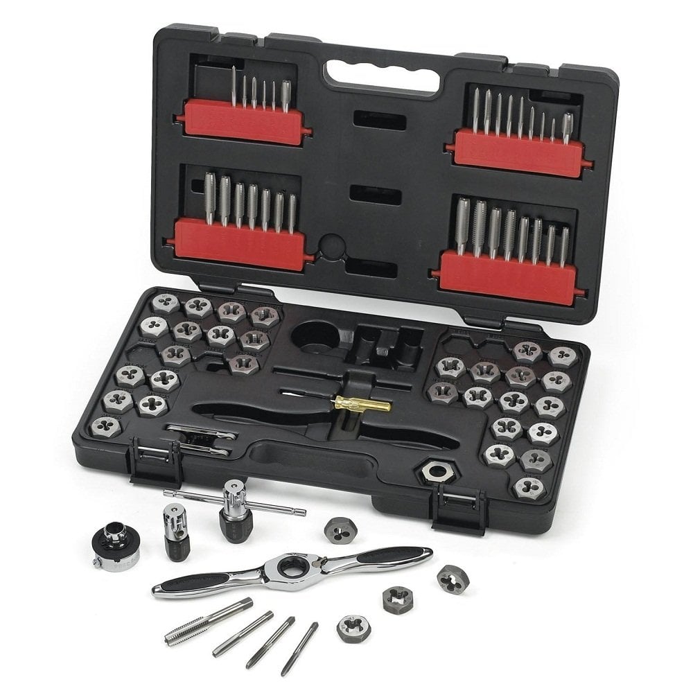 GearWrench Tap and Die 75 Piece Set - Combination SAE / Metric 3887