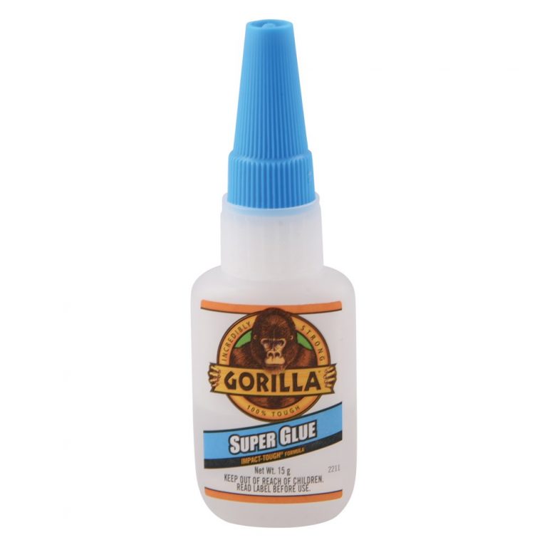 Gorilla® 41004 Super Glue ImpactTough® Plastic*, Metal, Stone, Ceramic