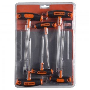Bahco 903T-2 T-Handle TORX Screwdriver Set 6 Piece Image