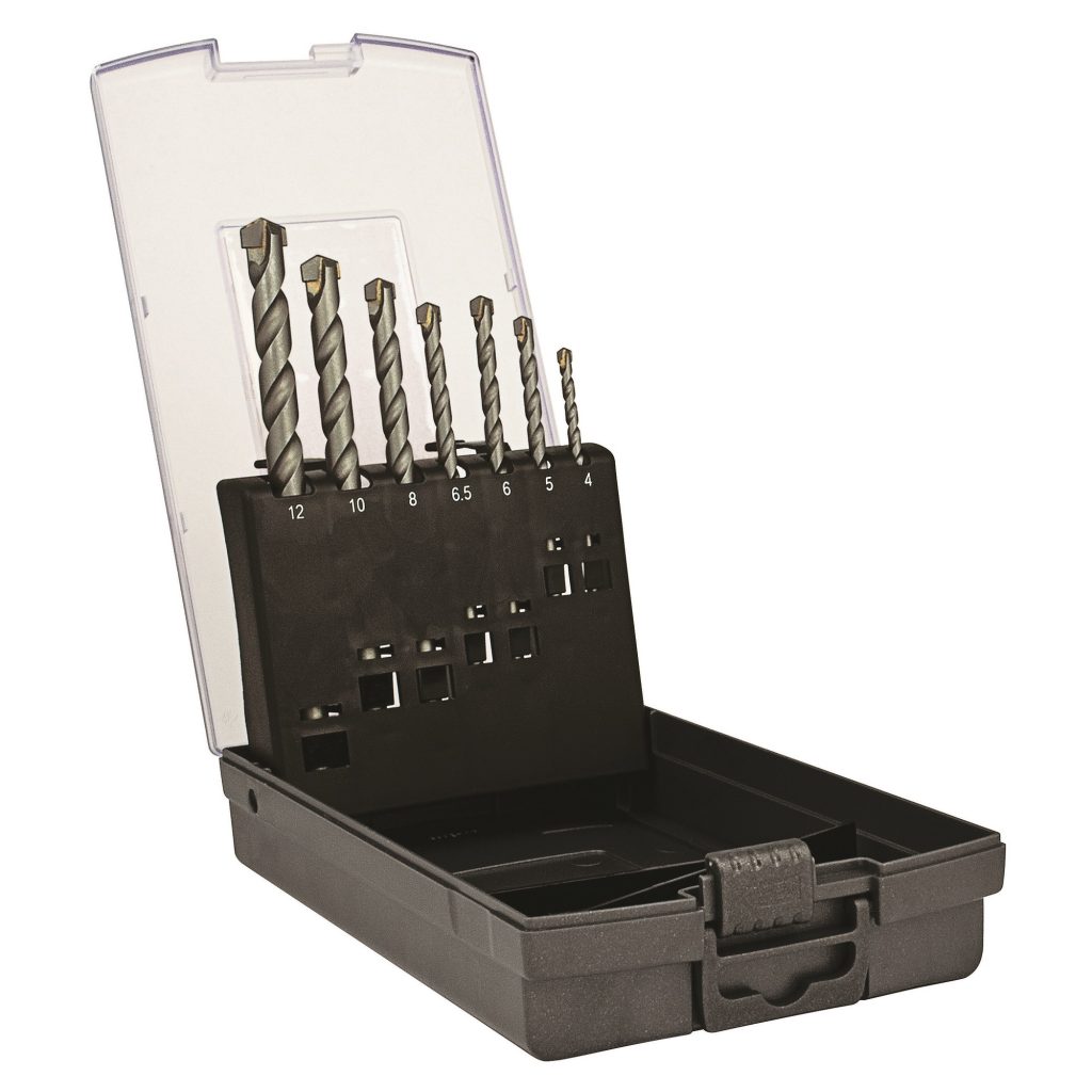 Frost 7 Piece Masonry Drill Set Metric (by Sutton Tools) 92356 Masonry Drill Bits, Masonry