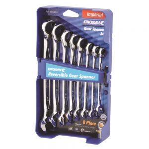 Kincrome K3018 Reverse Gear Spanner Set 8 Piece Imperial (AF) Image