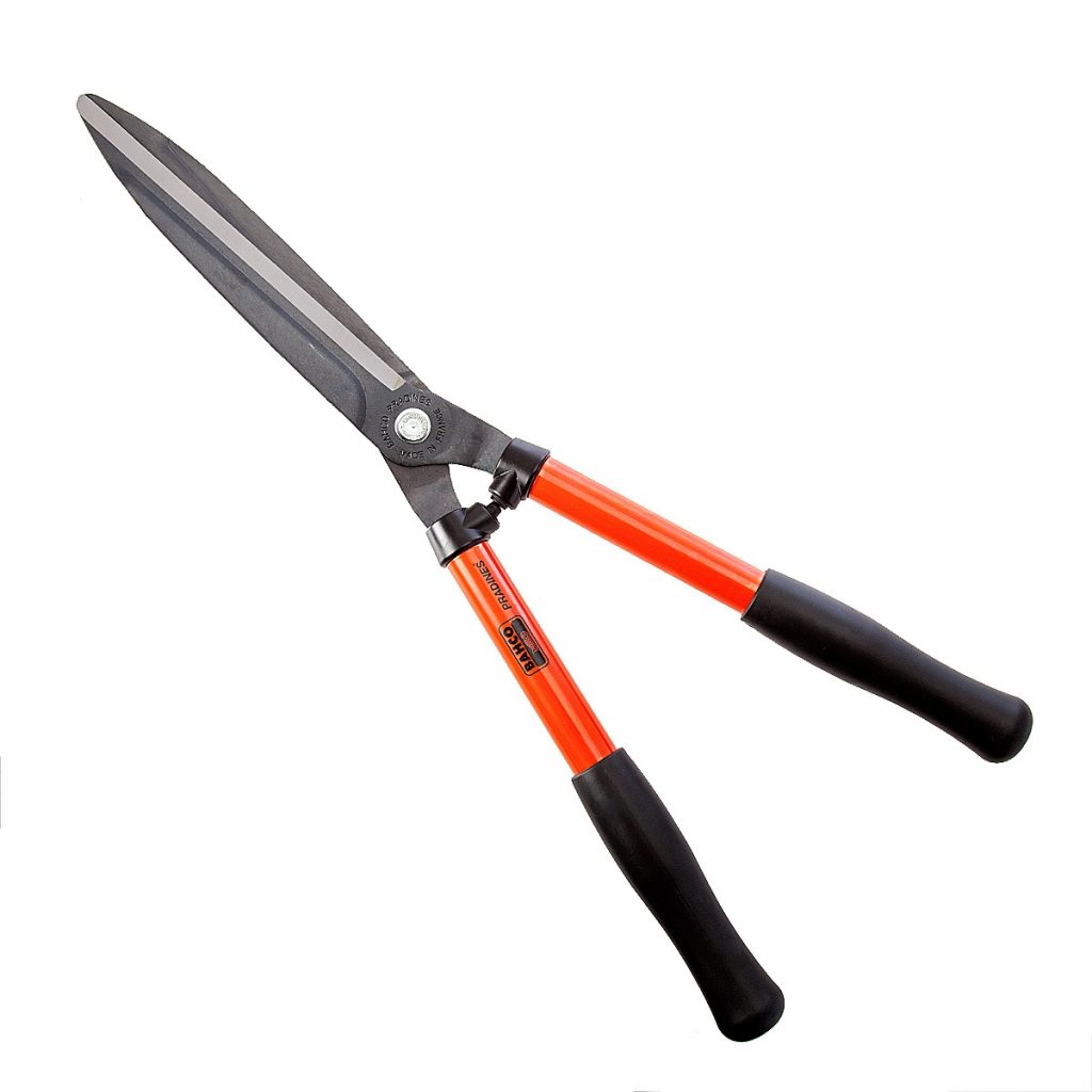 Bahco P5925F Traditional Metal Handles Hedge Shear 5mm Capacity Gardening, Shears Discount