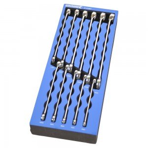 Kincrome EVA88T EVA Tray Combination Spanners 11 Piece Metric Image