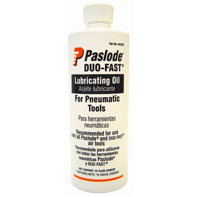 Paslode 473ml 16oz Lubricating Oil for Pneumatic Air Tools 403720 F27625
