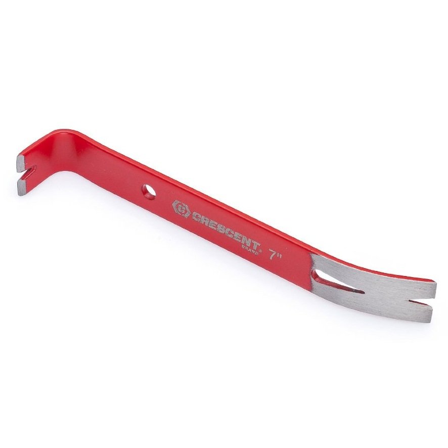 Crescent 7-Inch 178mm Flat Pry Bar, Red FB7