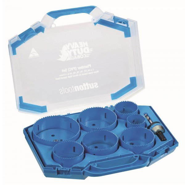 Sutton Tools H105PPV HeavyDuty BiMetal Cobalt Heavy Duty Holesaw Kit
