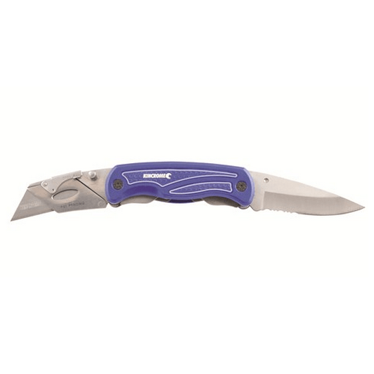 Kincrome Folding Utility Knife Twin Blade K6102