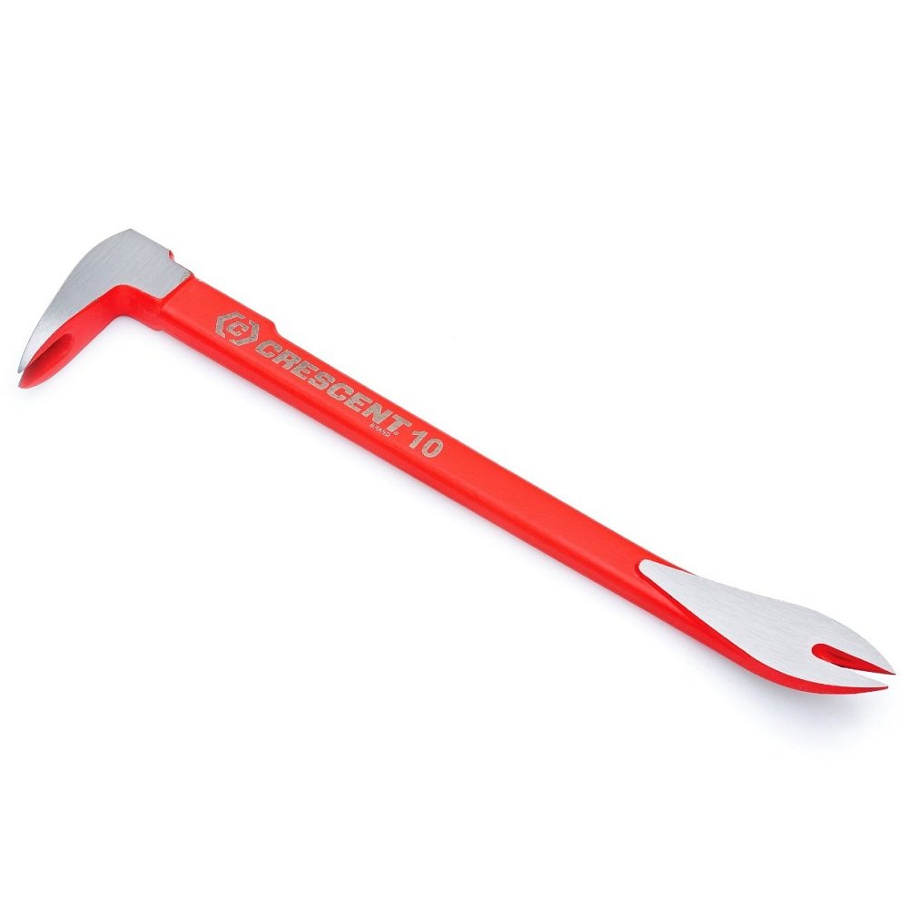 Crescent 10-Inch 254mm Moulding Red Nail Removal Pry Bar MB10