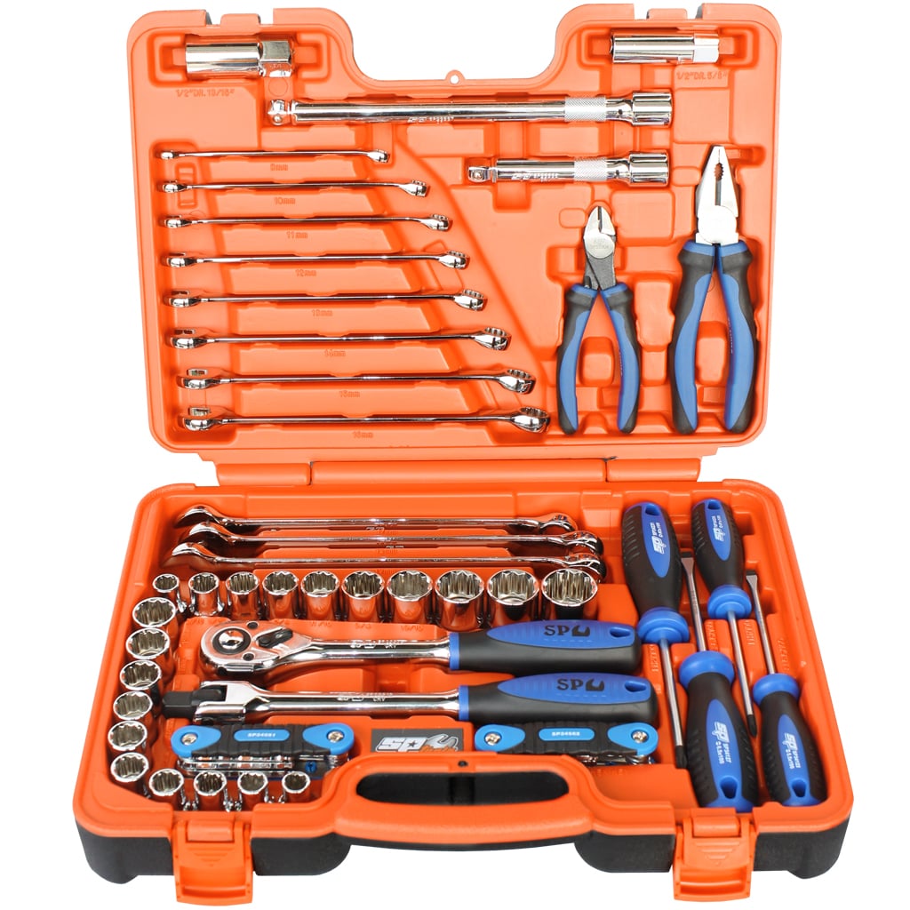 SP Tools SP51205 60 Piece 1/2" Drive Tool Kit in XCase DT Sales