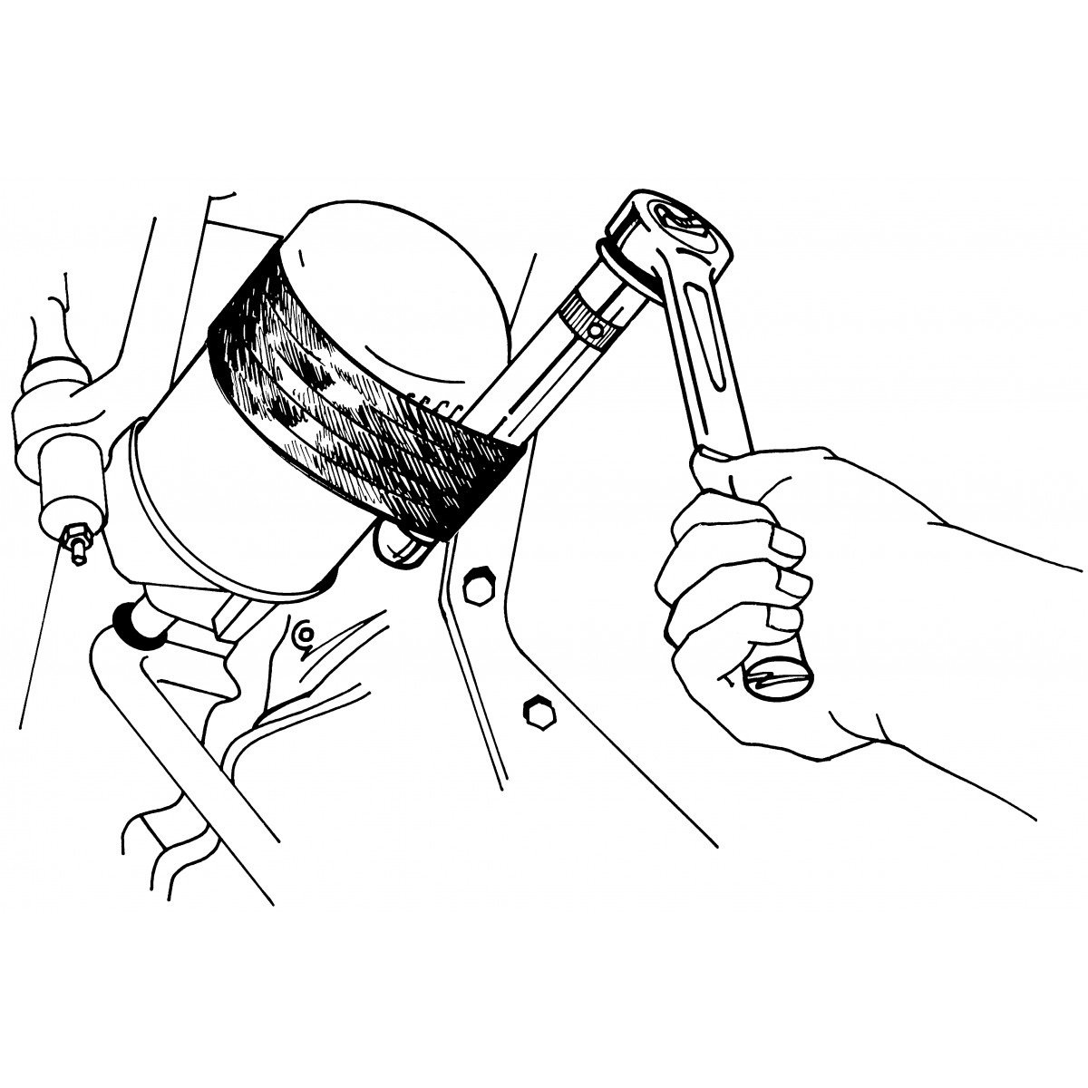 GEARWRENCH 3149 Nylon Strap Oil Filter Wrench, 1/2" Drive Oil Filter