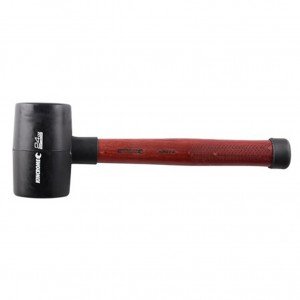 Kincrome K9073 Rubber Mallet Soft Blow 24oz American Hickory Handle Image