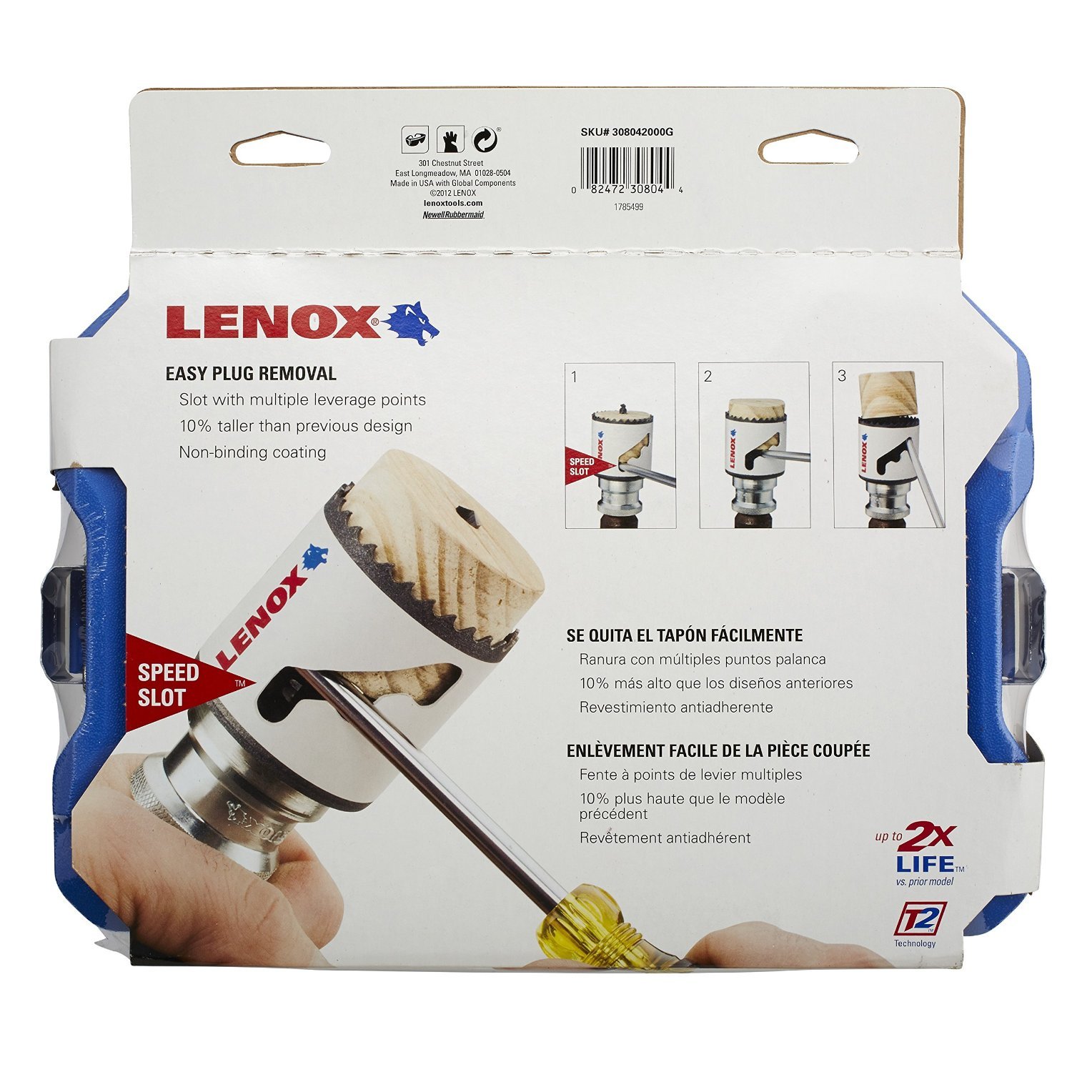 LENOX Tools 308042000G Speed Slot BiMetal Hole Saw Set 26 Piece USA