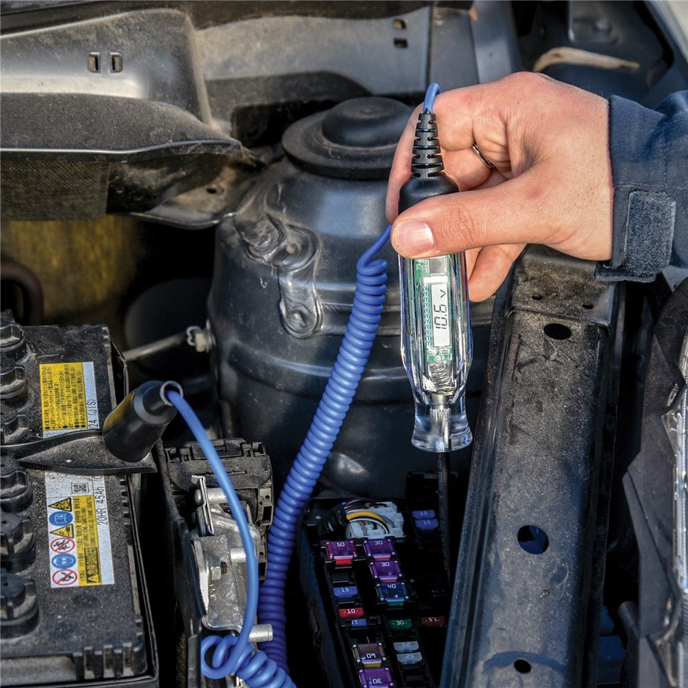 Kincrome K8300 Digital DC Circuit Tester 348V Computer Safe Back