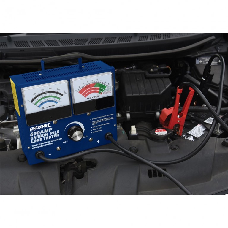 Kincrome KP1461 Carbon Pile Battery Load Tester 12V & 500A Back
