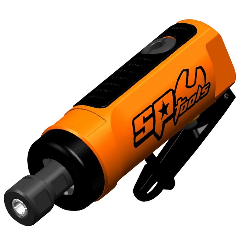 SP Tools SP1211 1/4" Medium Die Grinder Straight Air Tools, Air Tools, Die / Straight