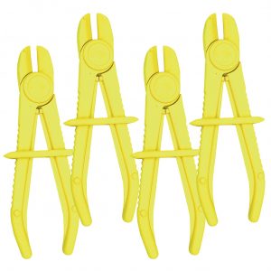 SP Tools SP70718 4 Piece Small Line Clamp Set Image