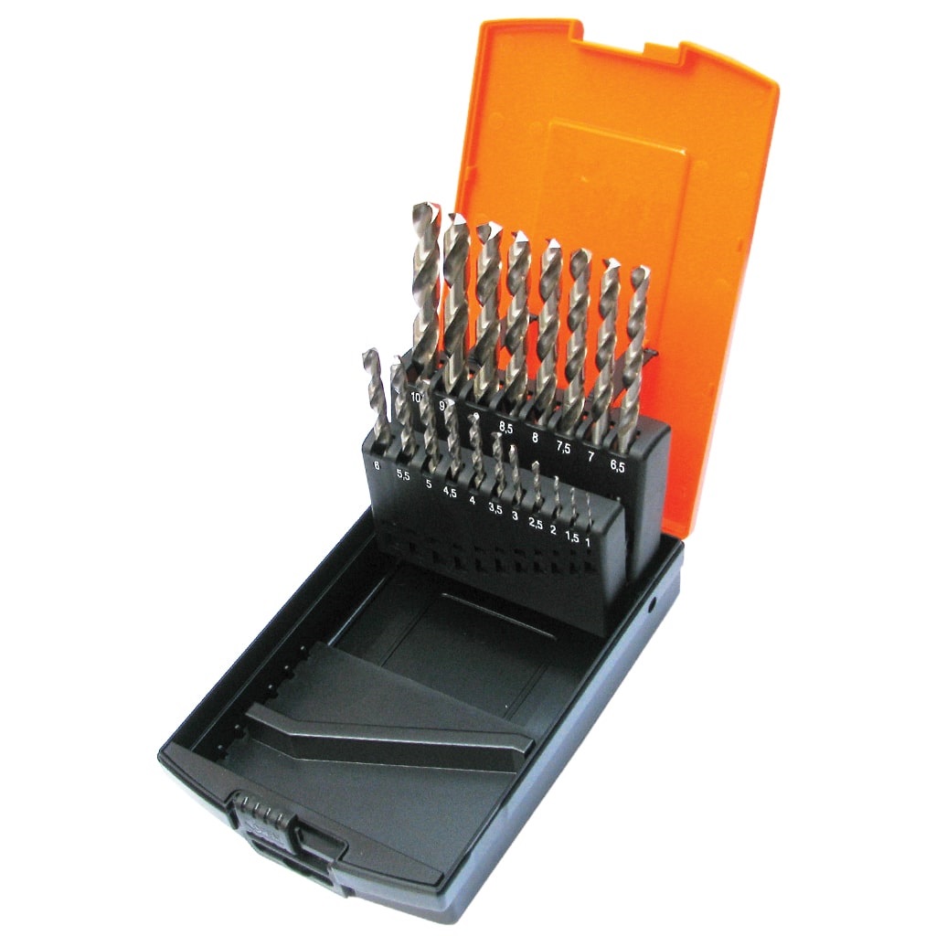 SP Tools SP31390 19 Piece Drill Bit Set 1.0mm - 10.0mm