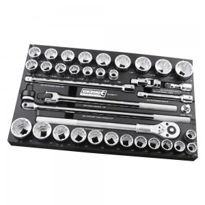 Kincrome EVA601T Eva Tray Sockets & Accessories Set 37 Piece Image