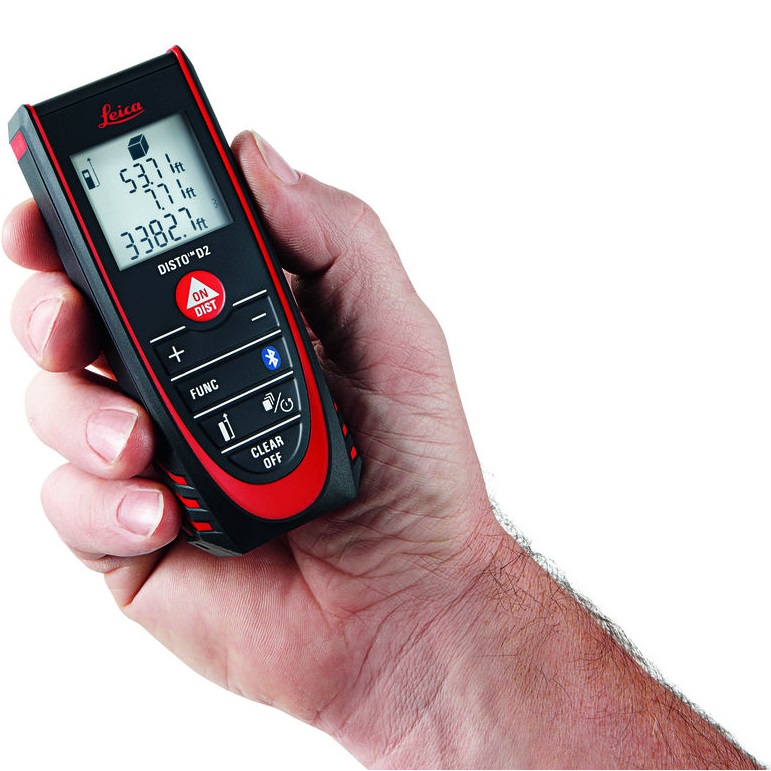 Leica DISTO D2 New Bluetooth® Smart Laser Distance Meter 100m Range 837031 - Image 3