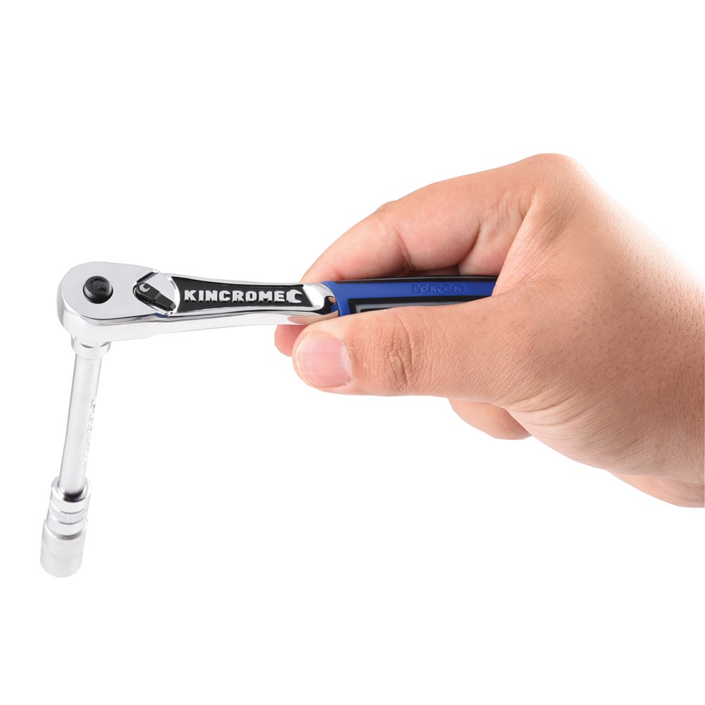 Kincrome K2956 LokOn Ratchet 1/4" Square Drive LOKON, Ratchets, Ratchets Hand Tools, Sockets