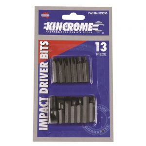 Kincrome ID3555 Impact Driver Bits 13 Piece Image