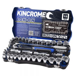 Kincrome K27022 Lok-On Socket Set 41 Piece 1/2