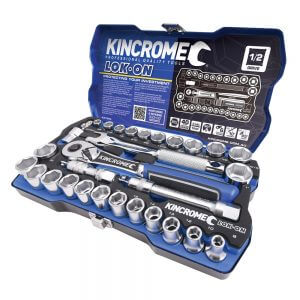 Kincrome K27024 LOK-ON Socket Set 28 Piece 1/2
