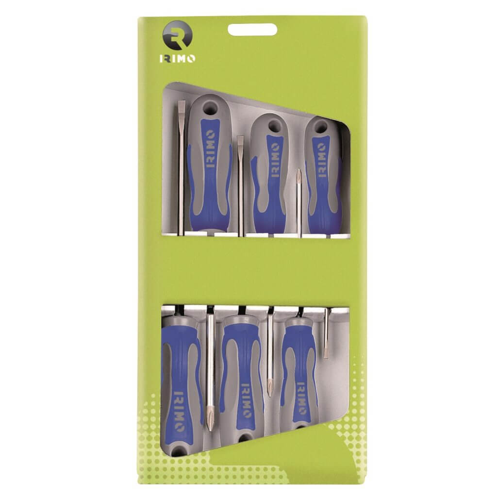 Irimo by Bahco Screwdriver Set 6 Piece Made in Spain 4596C