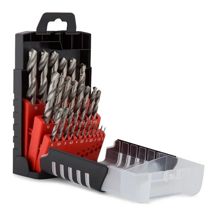 KC Tools WDS25M by Workmaster 1mm - 13mm 25 Piece Drill Bit Set Image
