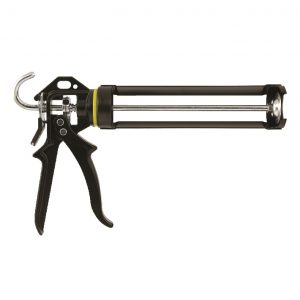 Soudal 106617 Heavy Duty Dripless Cartridge Caulking Gun Black Image