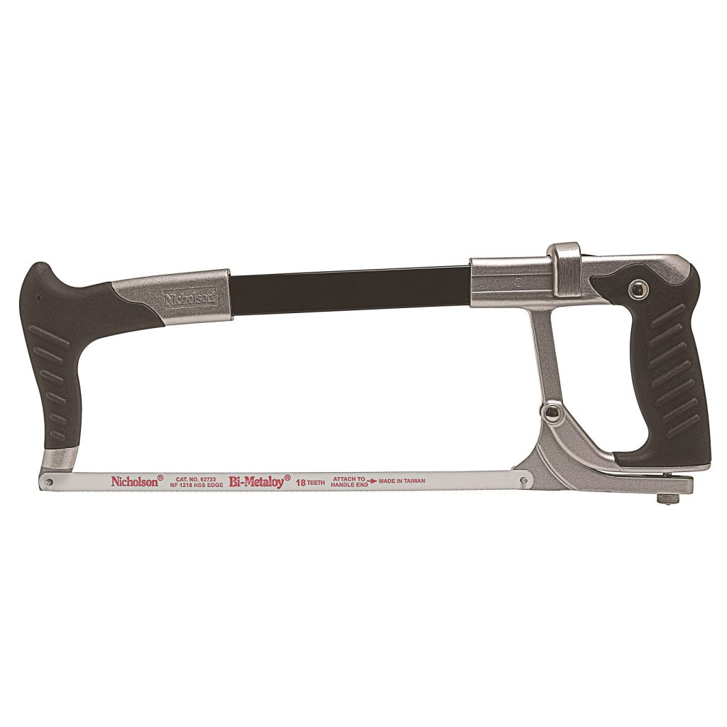 Nicholson 80965 12" 300mm Heavy Duty Cushion Grip High Tension Hacksaw