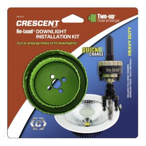 Crescent CRLDLK Re-Load HD Cobalt HSS Downlight Installation Kit 70mm 92mm Image
