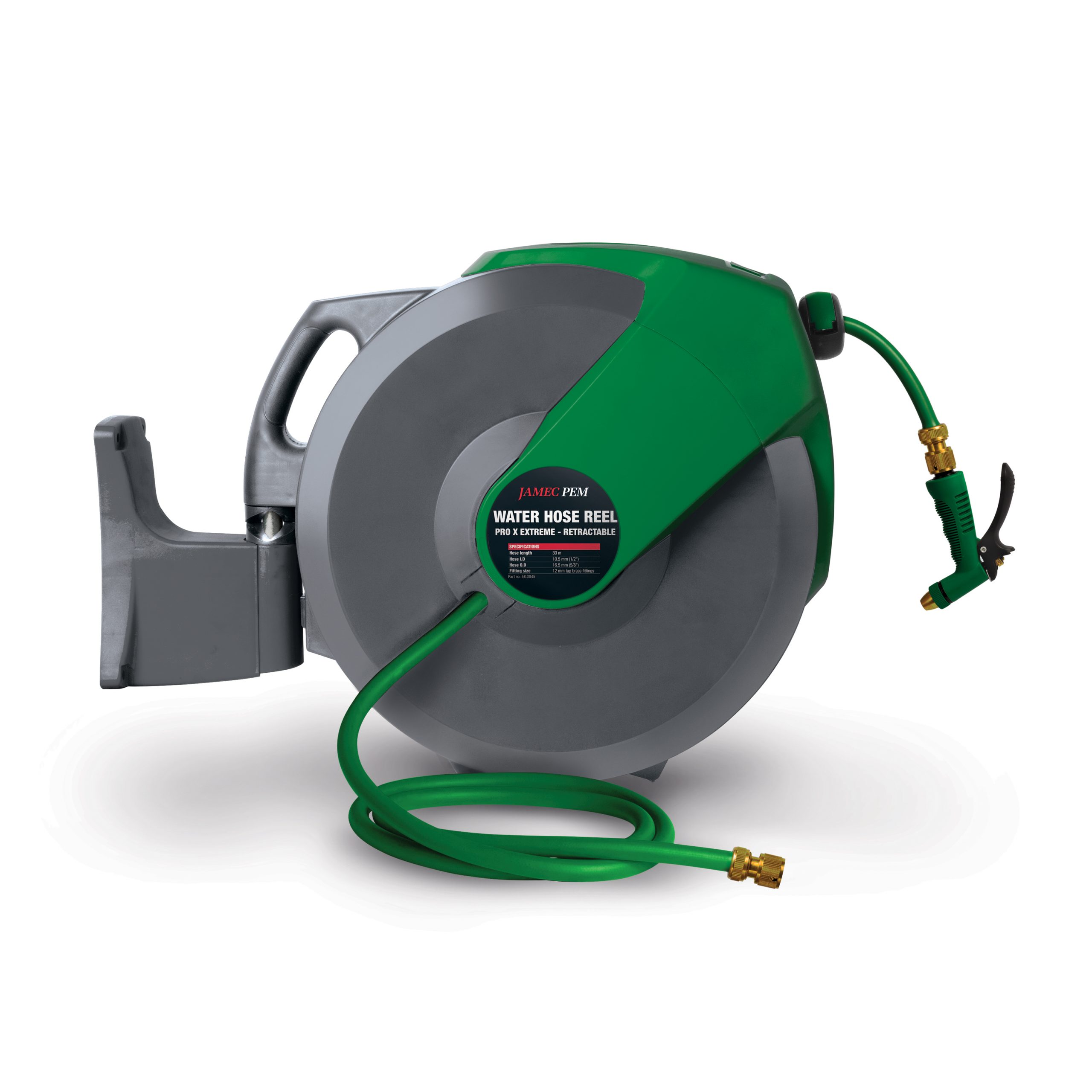 Jamec Pem 58.3045 Pro X Extreme Water Hose Reel 30m - Image 3