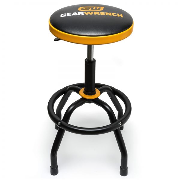 GEARWRENCH 86992 Workshop Adjustable Height Swivel Shop Stool 67cm to 79cm