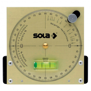 Sola NAM13 Inclinometer 14.5cm with Aluminium Plate Spirit Level 01481101 Image