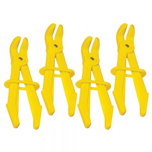 SP Tools SP70719 4 Piece Small Line Clamp Set 90° Offset Image