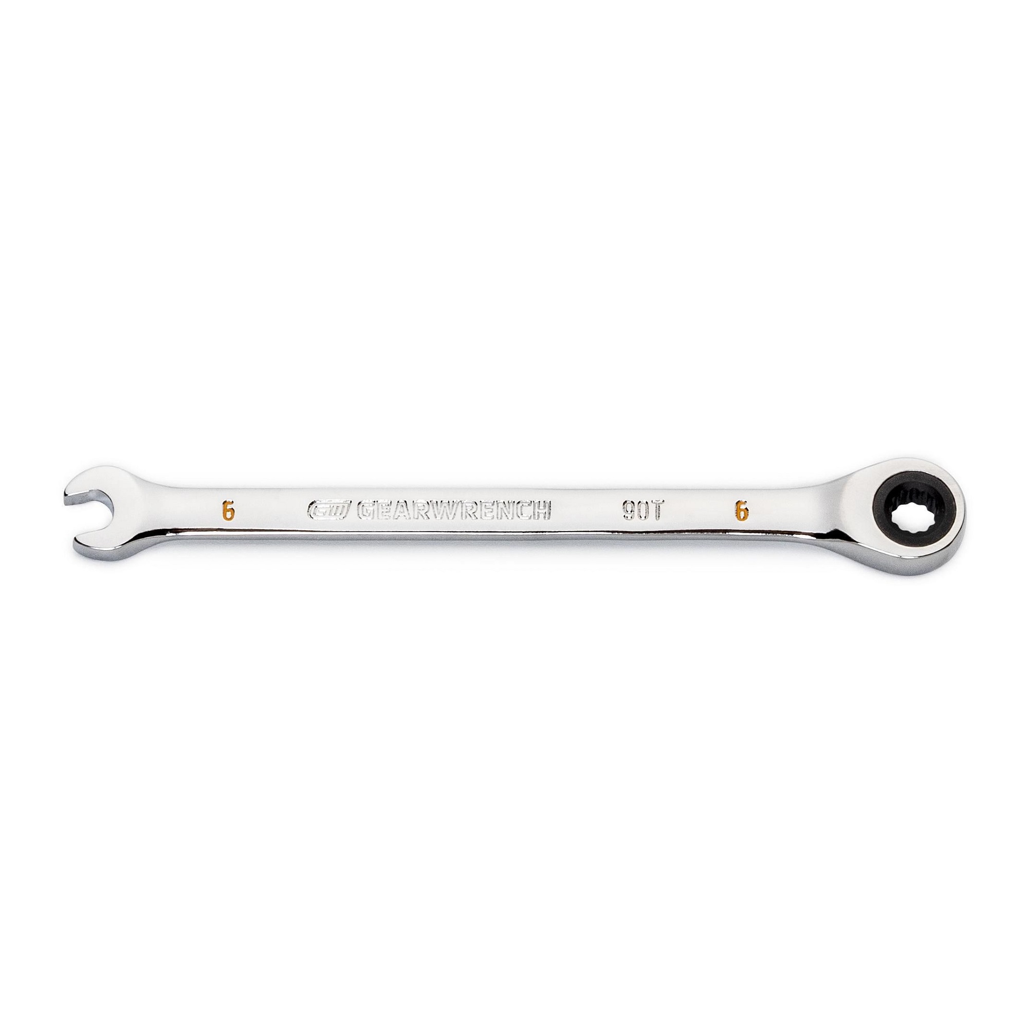 GEARWRENCH 86906 90 Tooth Combination Ratcheting Spanner/Wrench 6mm 90T