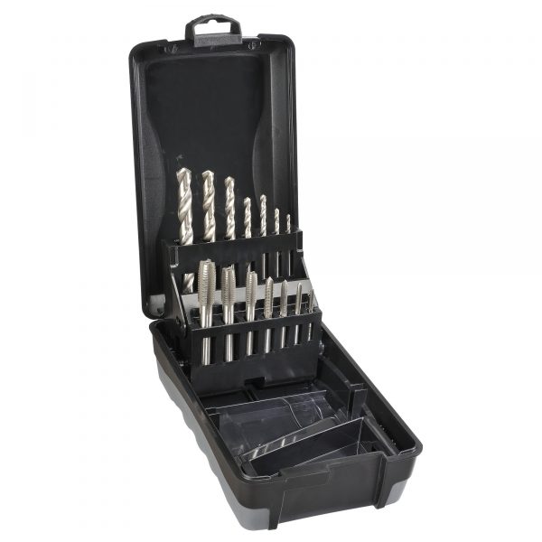 Saber by Bordo 8050S5 14 Piece Drill & Tap Set Metric Coarse