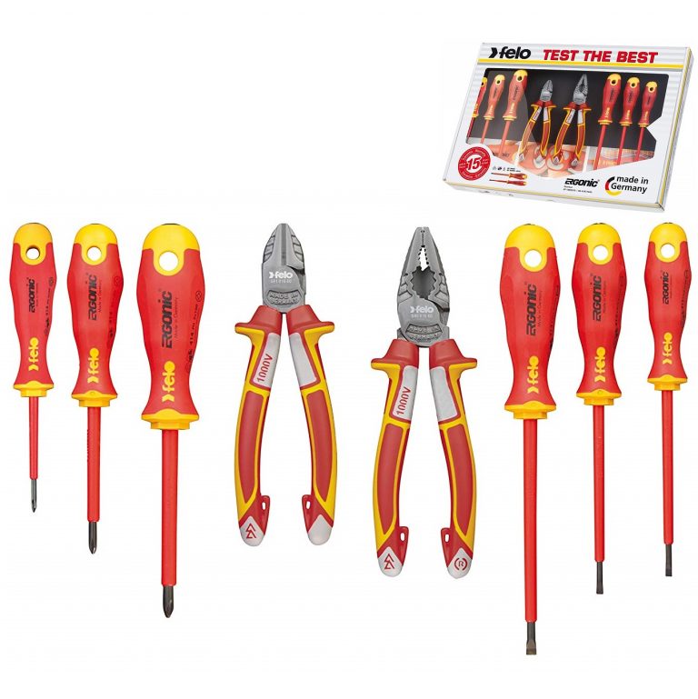 Felo 41398517 VDE Professional Electrician's XL Tool Set 6 Piece