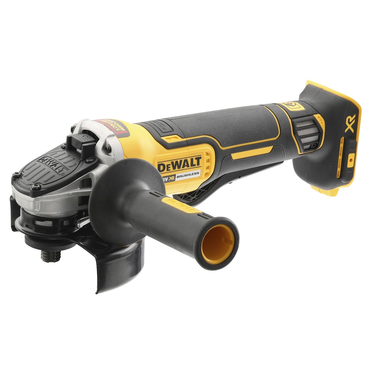 DeWalt DCG406N-XJ 18V XR Lithium-Ion Brushless 5” 125mm Cordless Angle Grinder Paddle Switch – Skin Only