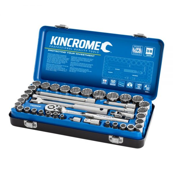 Kincrome K28014 57 Piece Socket Set 3/8" Drive - Metric & Imperial