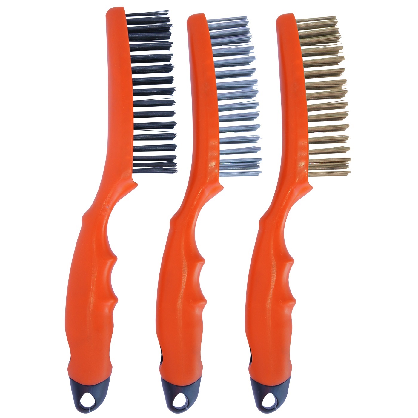 SP Tools SP30891 3 Piece Wire Brush Set - 230mm
