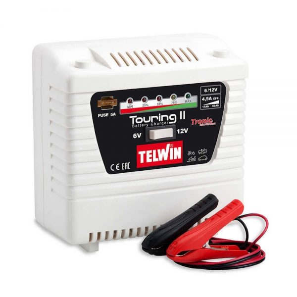 Telwin TOURING11 Battery Charger Touring 11 230V 6V 2A / 12V 4.5A