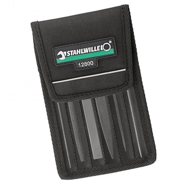 Stahlwille 12800 Precision Warding File Set 6 Piece Including Wallet 72230001