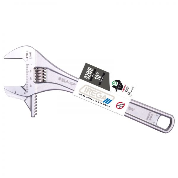 Irega 92W06 Premium 6” 150mm Chrome Plated Adjustable Shifter / Wrench 92W Series - Made in Spain