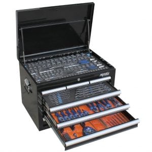 SP Tools SP50120 201 Piece Custom Series Tool Kit Metric Only