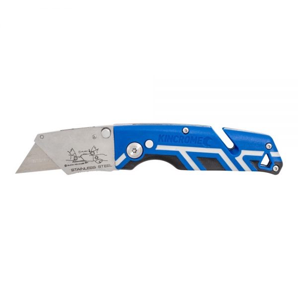 Kincrome K6266 Folding Utility Knife Triple Grip Handle