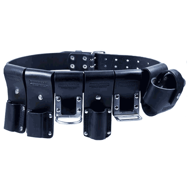 BuildPro LBBSBK Heavy Duty Leather Scaffolders Belt Kit Belts, Tool